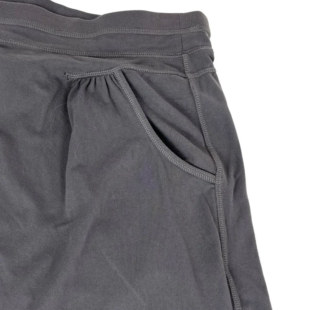 Athleta Jersey-Knit Skirt Gray with Pockets Sz. Small